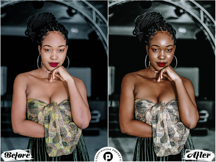 Dark Skin Lightroom Presets for Mobile & Desktop