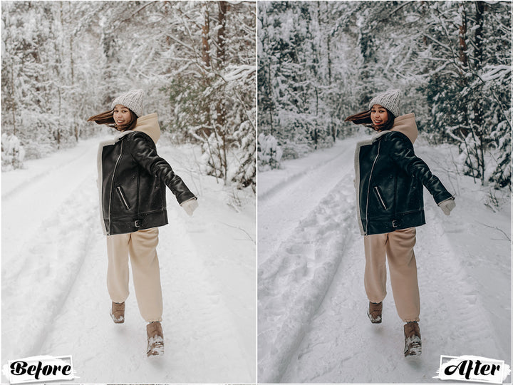 Dark Winter Lightroom Presets for Mobile and Desktop