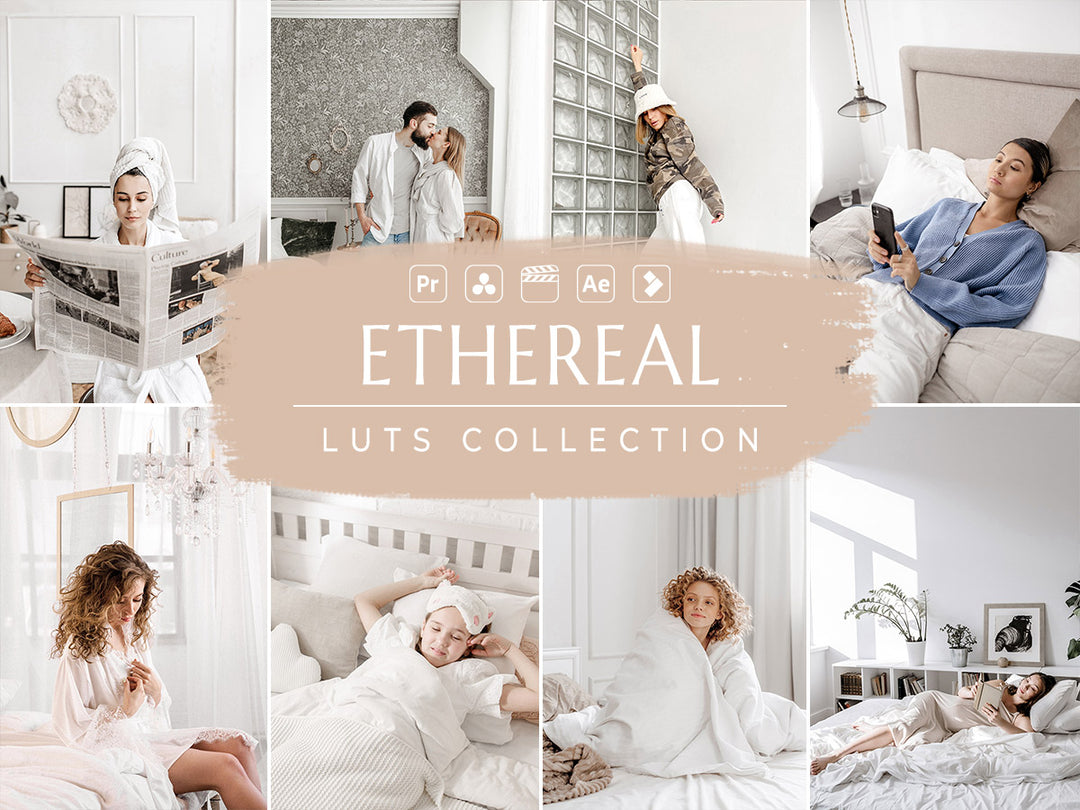 Ethereal Video LUTs for Final Cut Pro, Premiere pro and Davinci Resolve
