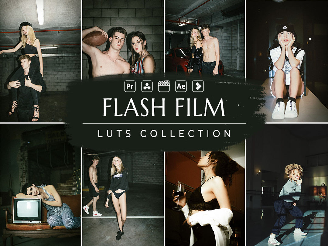 Flash Film Video LUTs for Davinci Resolve Vol. 02