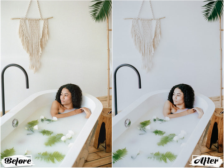 Milk Bath Lightroom Presets For Mobile and Desktop