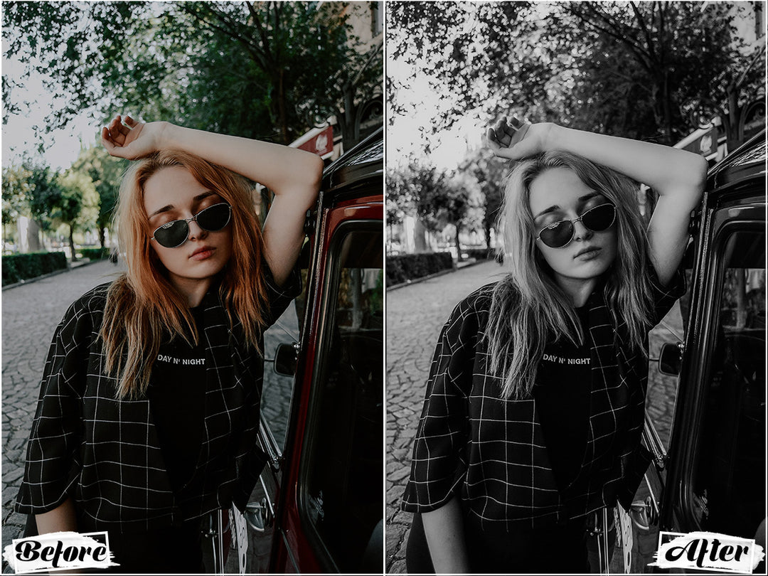 Monochrome Lightroom Presets For Mobile and Desktop Vol. 02