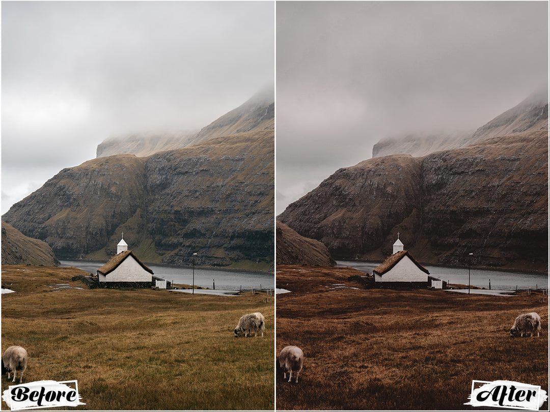 Moody Nordic Lightroom Presets For Mobile and Destkop