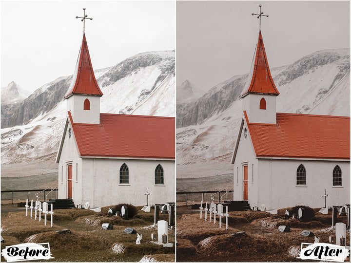 Moody Nordic Lightroom Presets For Mobile and Destkop