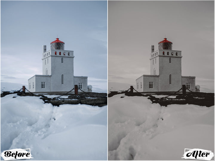 Moody Nordic Lightroom Presets For Mobile and Destkop