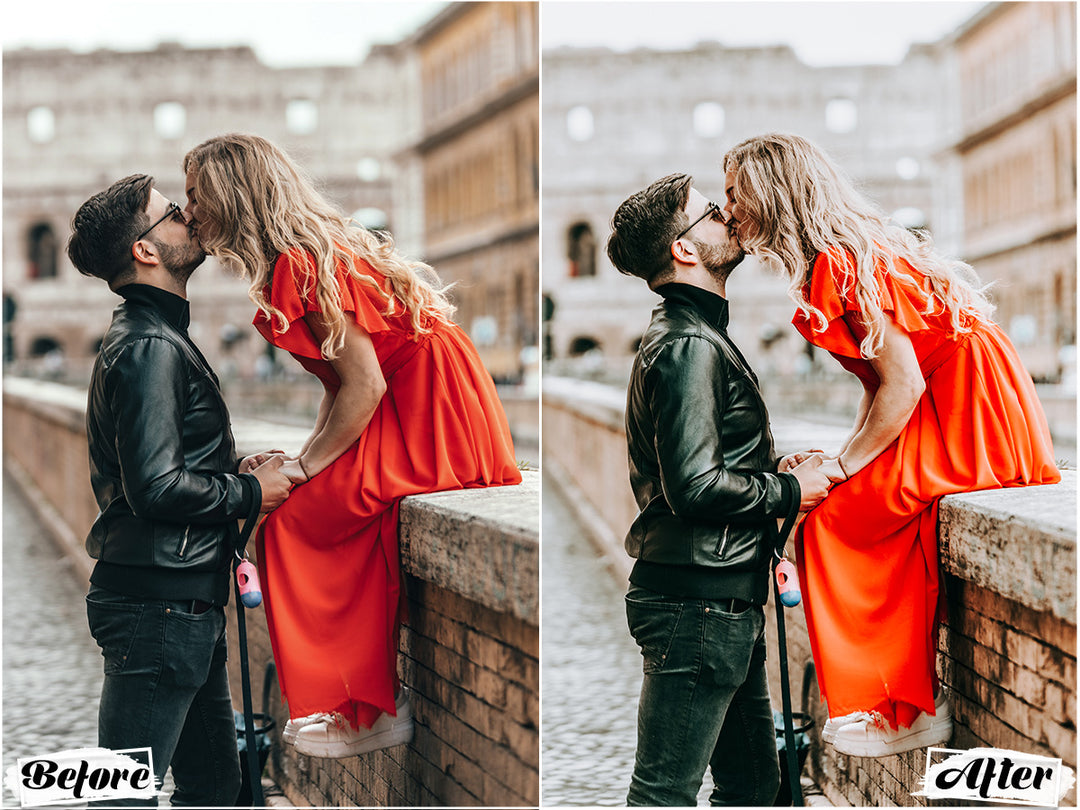 Moody Romantic Lightroom Presets for Mobile and Desktop