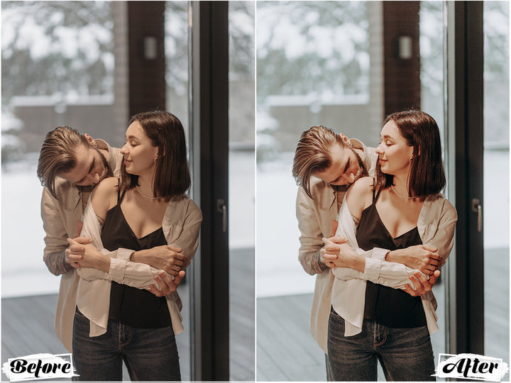 Moody Romantic Lightroom Presets for Mobile and Desktop