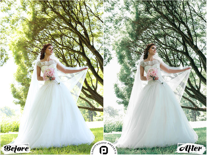 Natural Wedding Lightroom Mobile and Desktop Presets