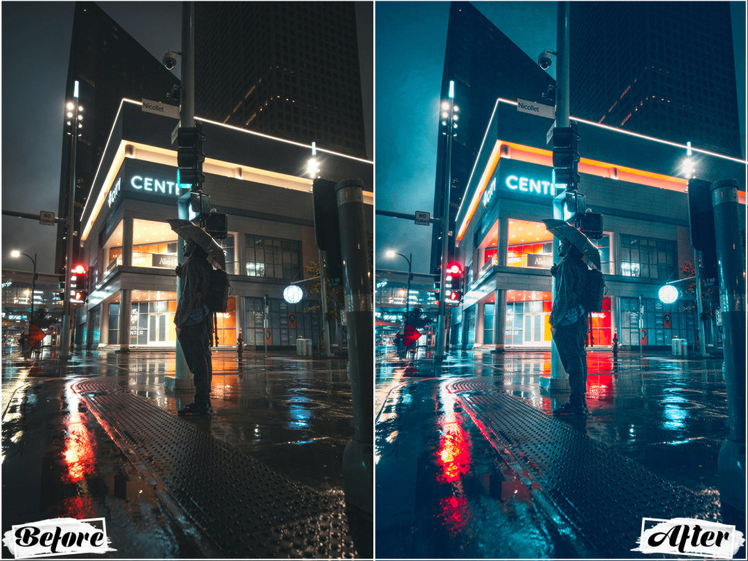 Neon City Lightroom Presets For Mobile and Desktop