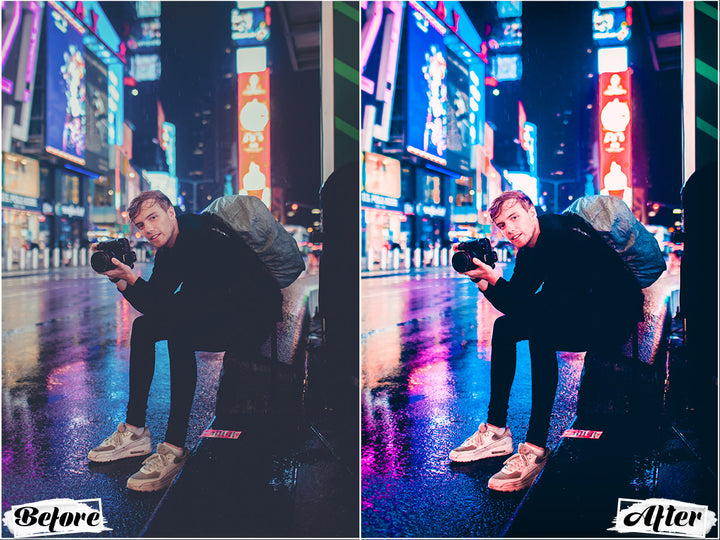 Neon City Video LUTs For Videographer