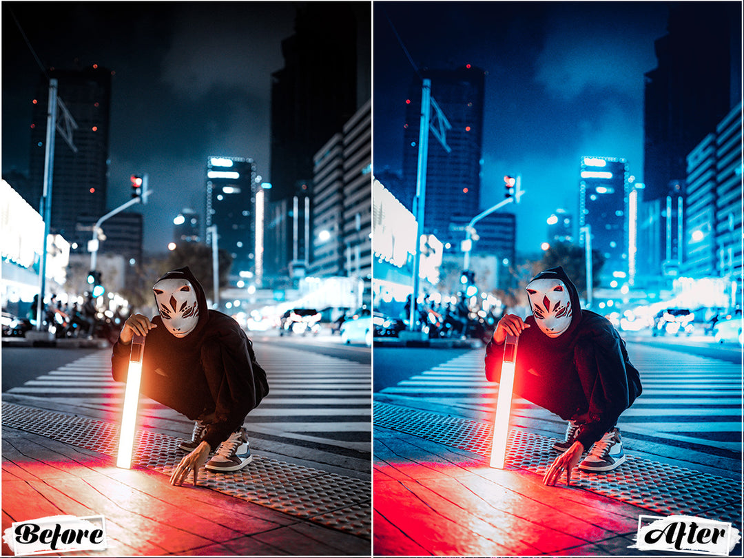 Neon City Lightroom Presets For Mobile and Desktop