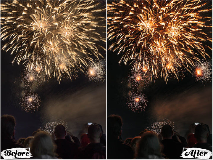 New Year Lightroom Presets for Mobile and Desktop