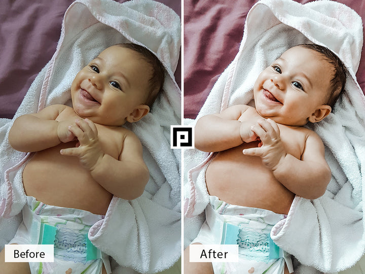 Newborn Baby Lightroom Mobile and Desktop Presets