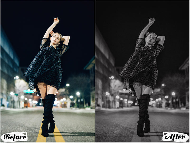 Night Luxe Lightroom Presets For Mobile and Desktop