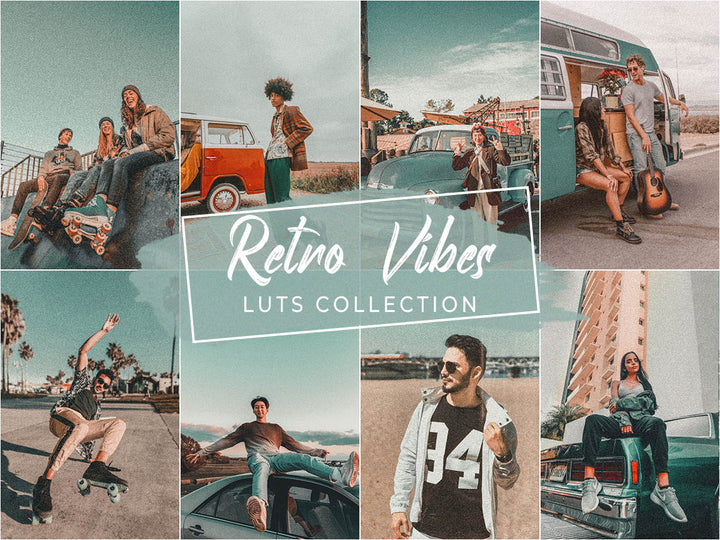 Retro Vibes Video LUTs for Davinci Resolve