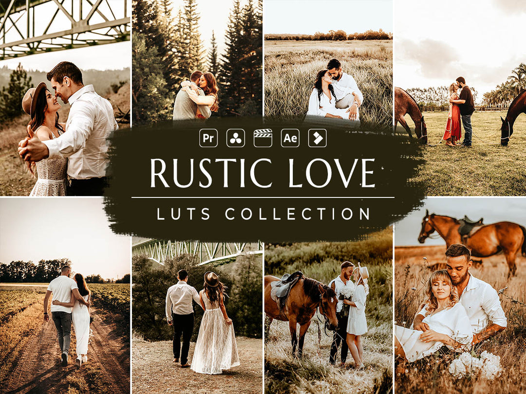 Rustic Love Video LUTs for Davinci Resolve