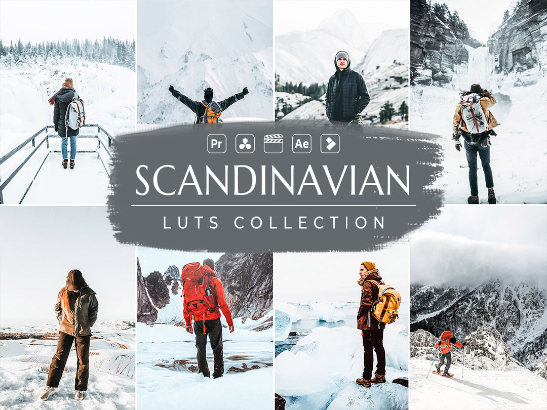 Scandinavian Video LUTs for Final Cut Pro, Premiere pro and Davinci Resolve