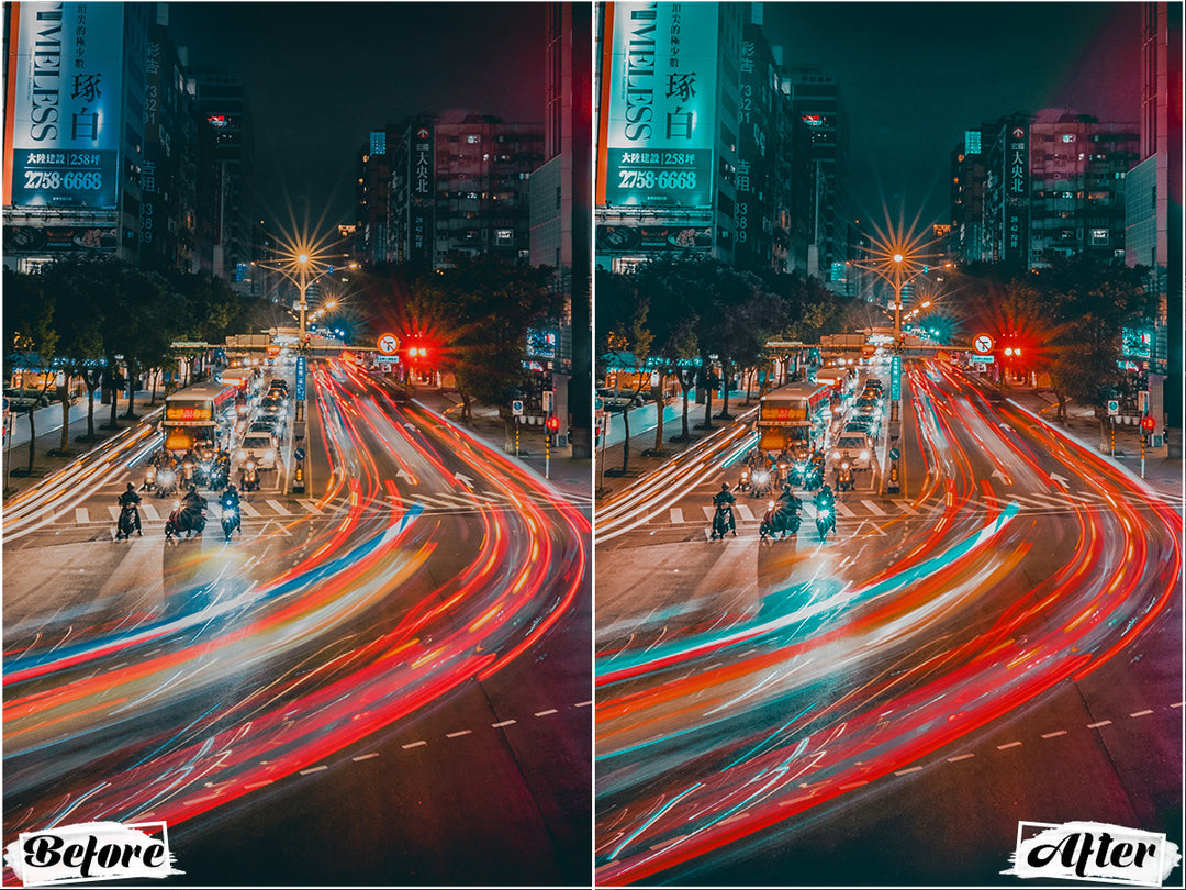 Urban Night Lightroom Presets For Mobile and Desktop