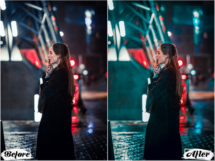 Urban Night Lightroom Presets For Mobile and Desktop