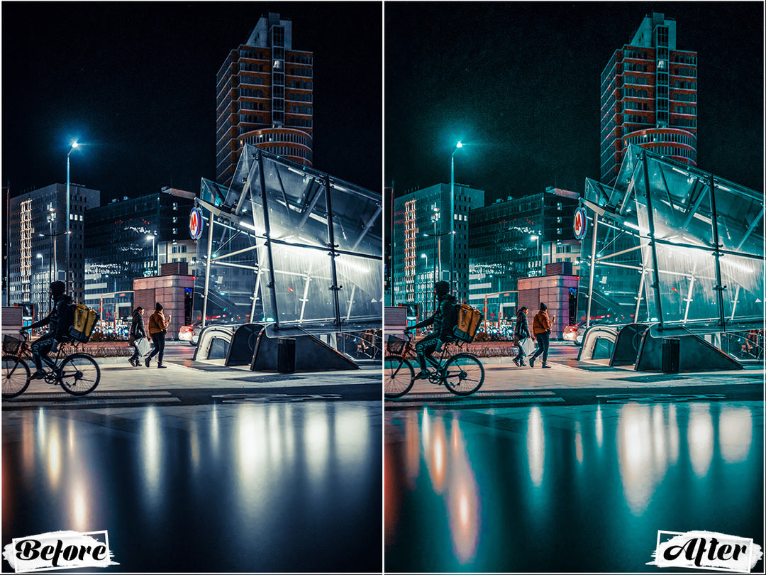 Urban Night Lightroom Presets For Mobile and Desktop