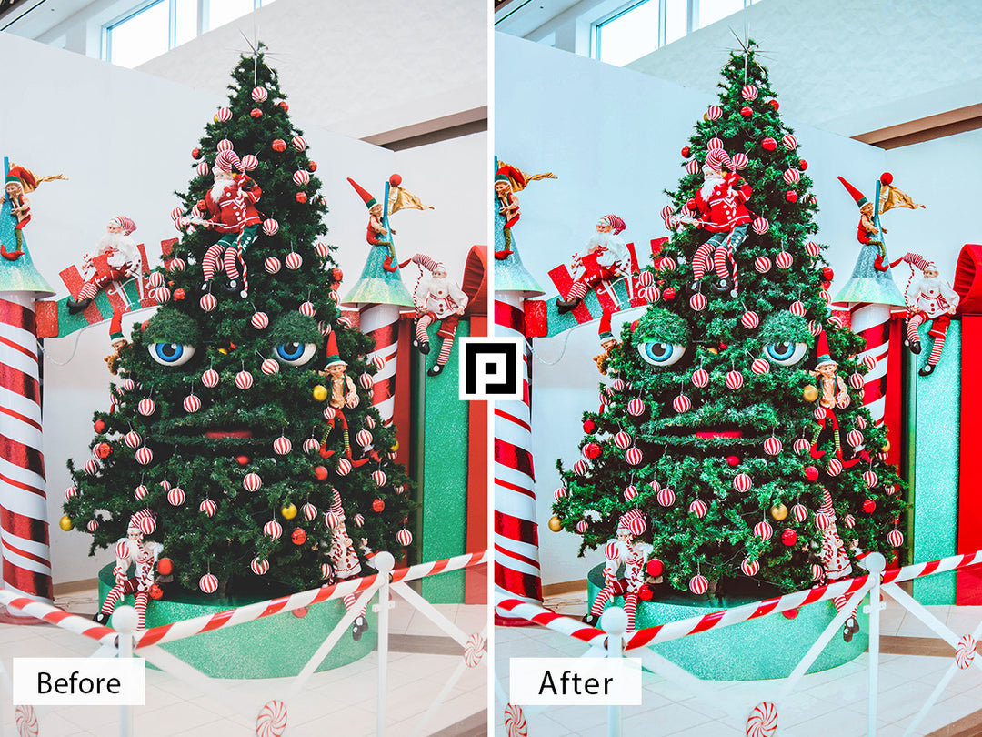 Vibrant Christmas Lightroom Mobile and Desktop Presets