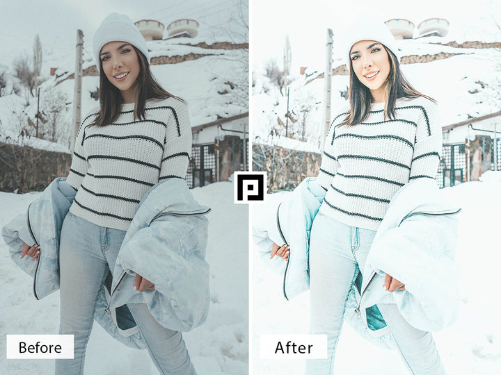 White Christmas Lightroom Presets For Mobile and Desktop