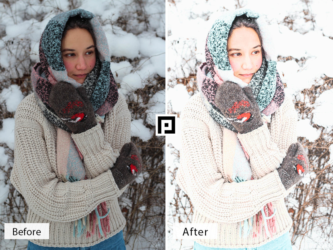 White Christmas Lightroom Presets For Mobile and Desktop