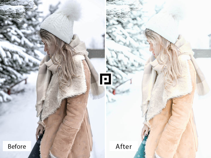 White Christmas Lightroom Presets For Mobile and Desktop