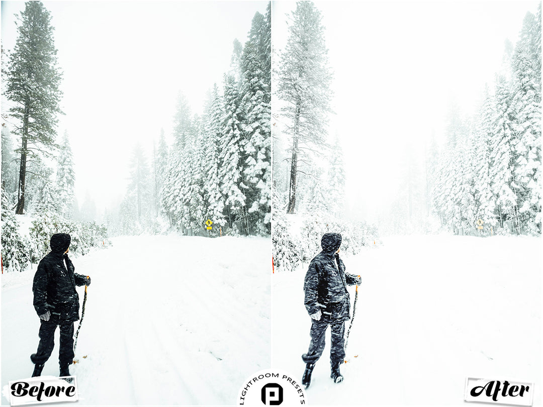 Winter Lightroom Mobile and Desktop Presets