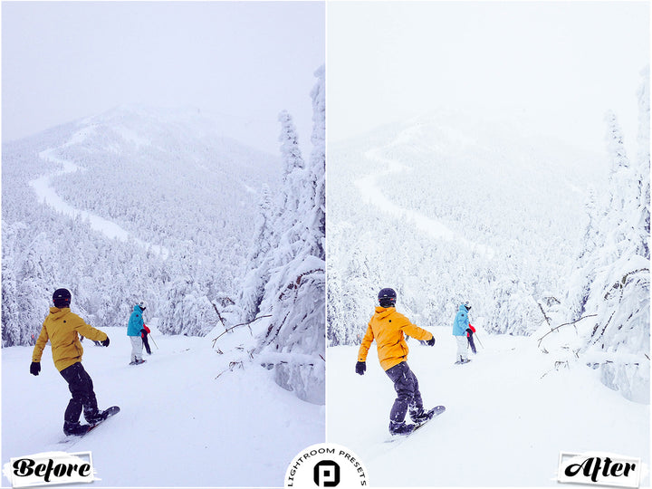 Winter Lightroom Mobile and Desktop Presets