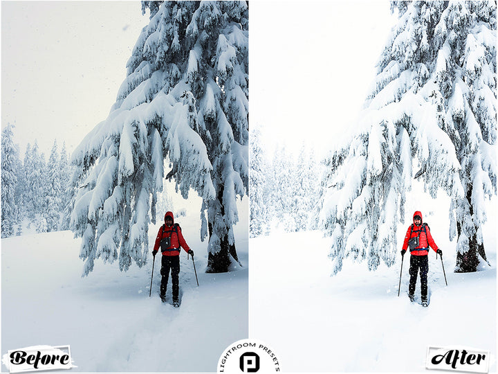 Winter Lightroom Mobile and Desktop Presets