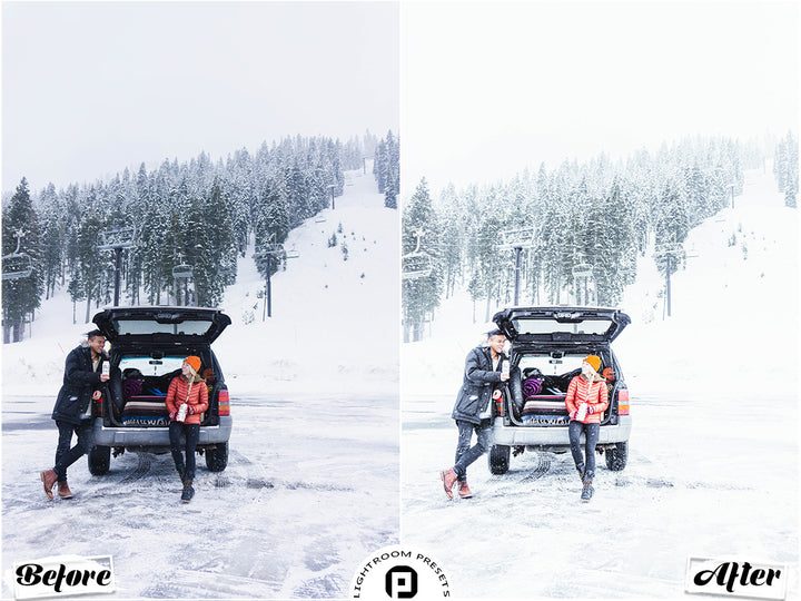 Winter Lightroom Mobile and Desktop Presets